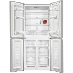 Davoline Ψυγείο Ντουλάπα 421lt Total NoFrost Υ180xΠ79.5xΒ70εκ. Inox D4SS 421D IX